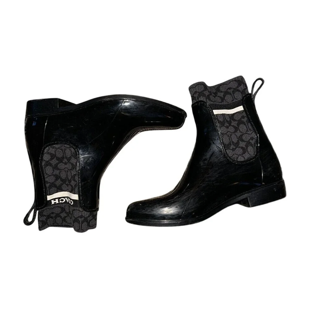 Coach Rivington Rain Bootie size‎ 6